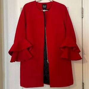 Size small womens red jacket/coat.